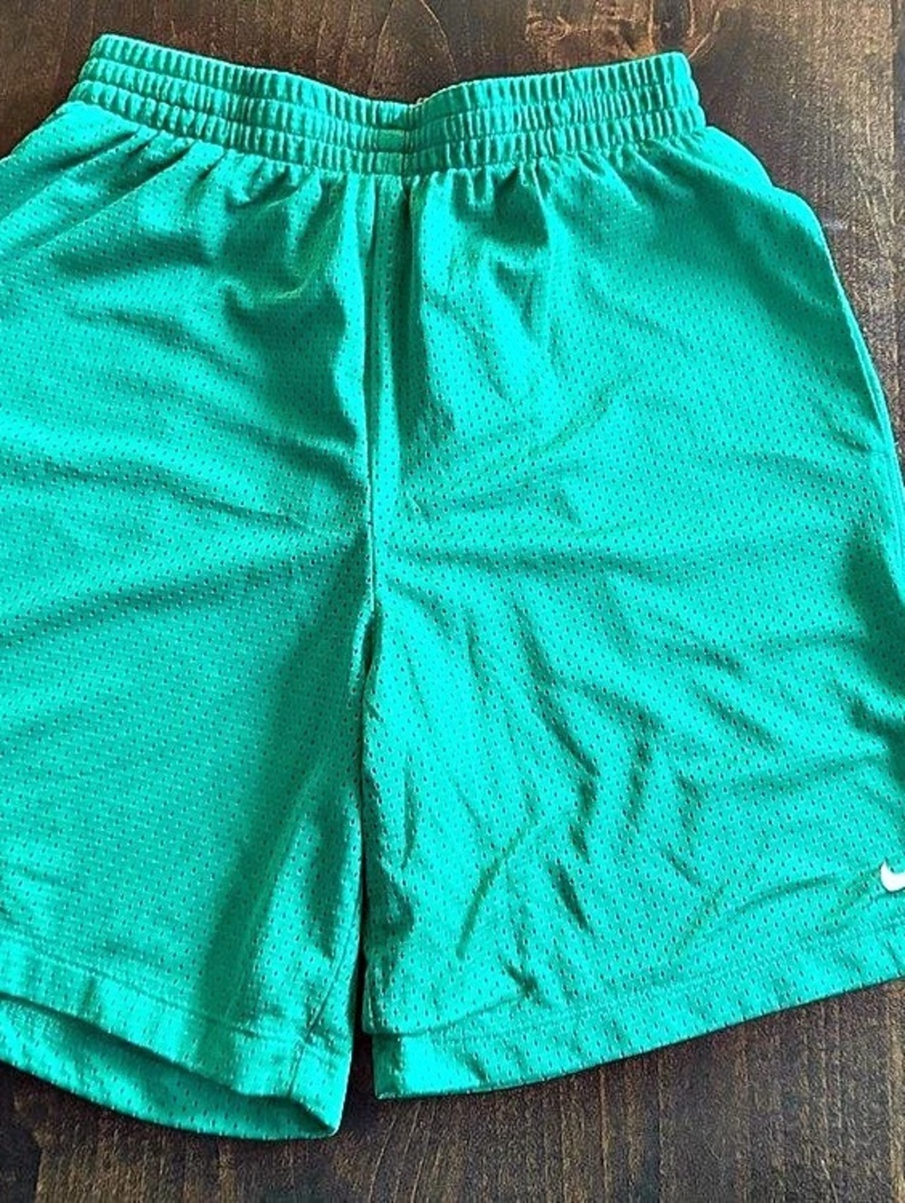 Nike Dri-FIT Athletic Shorts Green Boys XL